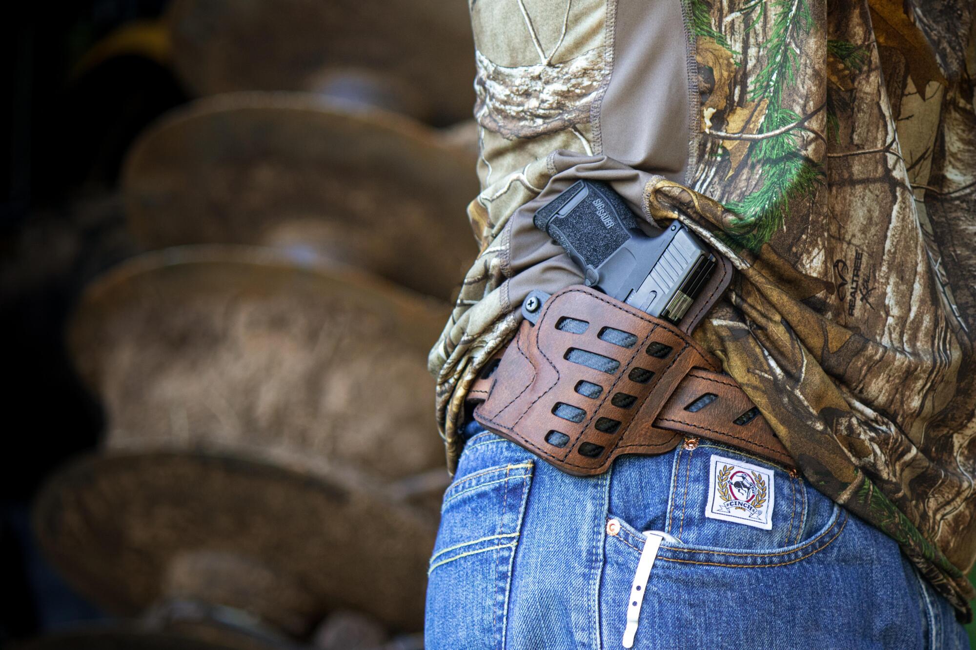 different types of gun holsters